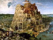 BRUEGEL, Pieter the Elder The Tower of Babel f Spain oil painting artist